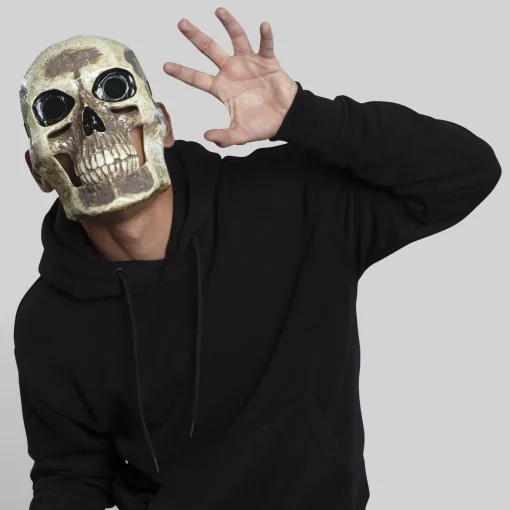 Party City Scary-Digiteye Reaper Light-Up Skull Mask