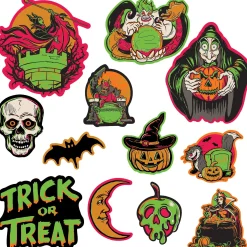 Party City Disney Villains|Disney Villains Halloween Cardstock Cutouts, 12Ct