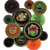 Party City Disney Villains|Disney Villains Halloween Paper Fan Decorating Kit, 17Pc