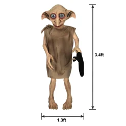 Party City Standing Props|Dobby Plastic & Fabric Prop, 42In - Harry Potter