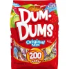 Dum Dums Bulk Candy-Dum Dum Original Mix Lollipops, 2.1Lbs, 200Ct