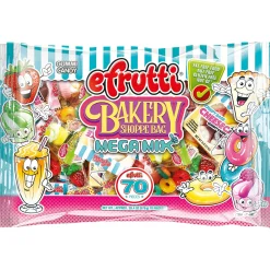 Party City Bulk Candy-Efrutti Bakery Shoppe Bag Mega Mix Of Gummi Candy, 20.4Oz, 70Pc