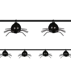 Party City Decorations|Family Friendly Spider Pom-Pom Tassel Garland, 10.8Ft
