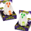 Party City Strobe Lights & Black Lights|Flaming Ghost Plastic Led Pumpkin Light, 2.75In X 3.1In