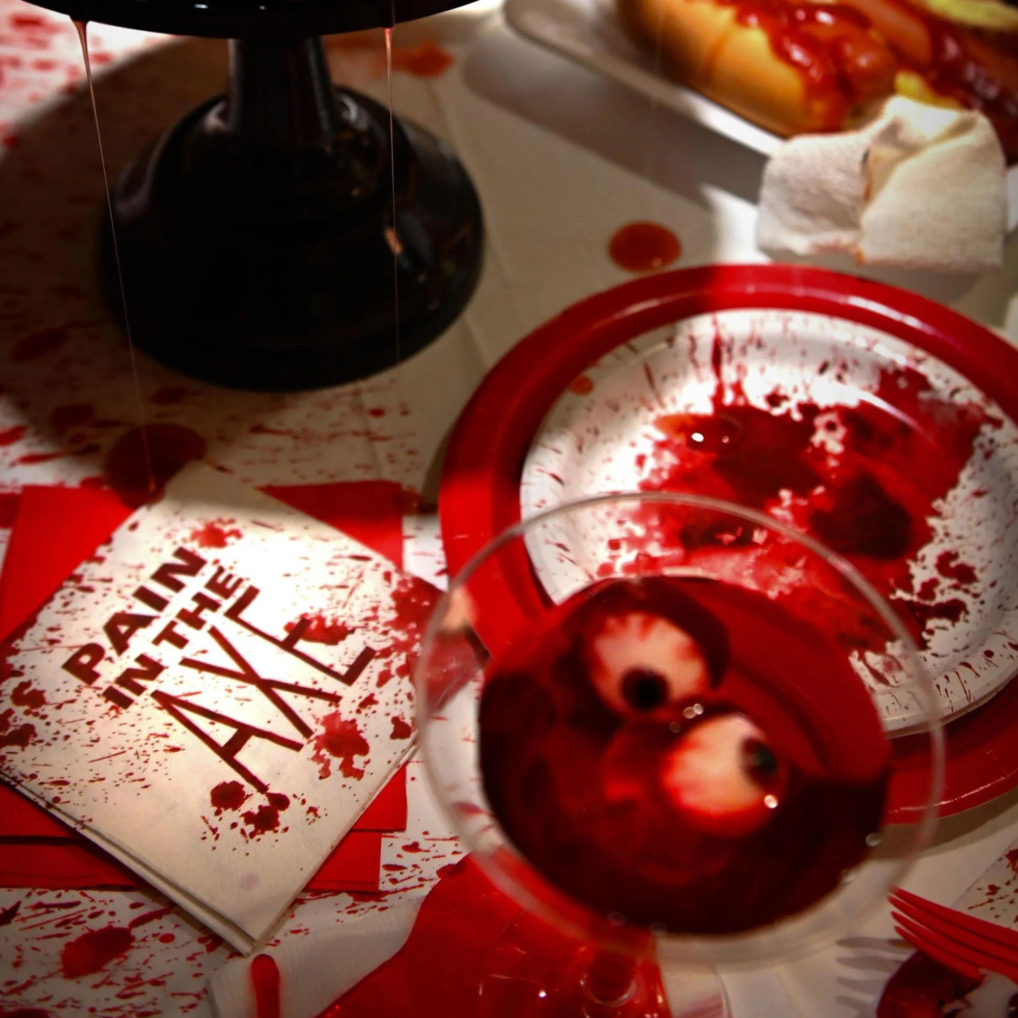 Party City Tableware & Serveware|Get Axed Paper Beverage Napkins, 5In, 40Ct