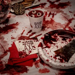 Party City Get Axed|Get Axed Paper Beverage Napkins, 5In, 40Ct