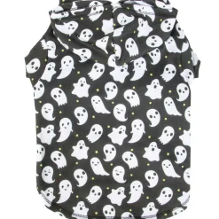 Party City Dog & Pet Costumes-Ghost Print Dog Hoodie