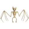 Party City Skeletons|Giant Bat Skeleton Plastic Hanging Decoration, 22.5In X 14.5In