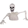 Party City Creatures|Giant Rattles The Groundbreaking Skeleton Plastic Yard Decorating Kit, 8Pc