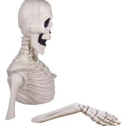 Party City Skeletons|Giant Rattles The Groundbreaking Skeleton Plastic Yard Decorating Kit, 8Pc