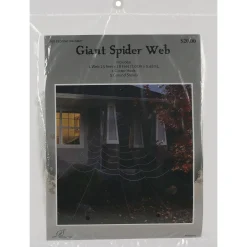 Party City Window & Wall Décor|Giant Rope Spiderweb Decoration, 18Ft X 23Ft