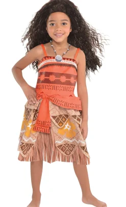 Girl Party City Disney Princess|Girls Moana Costume