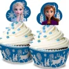 Party City Baking Cups-Glitter Frozen 2 Cupcake Kit For 24