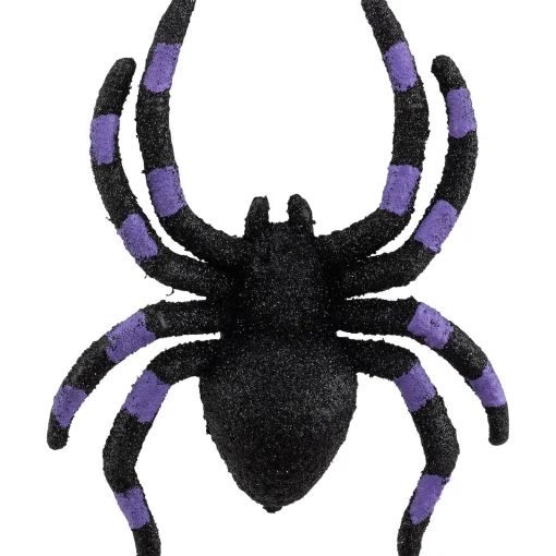 Party City Spiderweb Night|Glitter Spiders 4Ct
