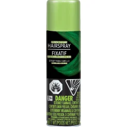 Party City Wigs-Glow In The Dark Hair Spray Neon Green