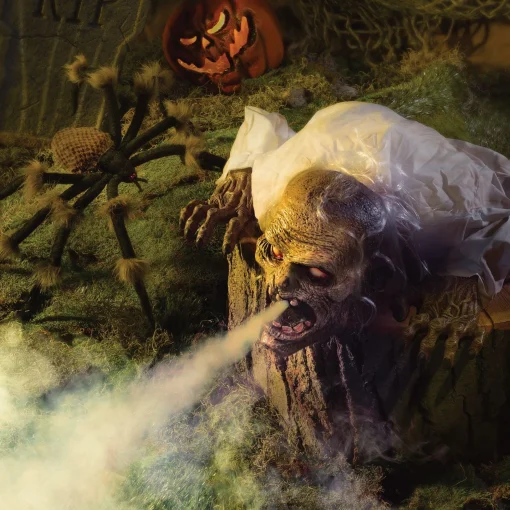 Party City Fog Machines & Fog Juice|Graveyard Ghoul Fogger Cover