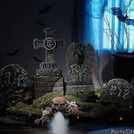 Party City Fog Machines & Fog Juice|Graveyard Ghoul Fogger Cover