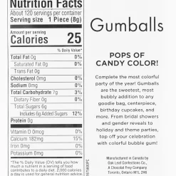 Party City Gumballs|Gumballs, 35Oz - Assorted Flavors