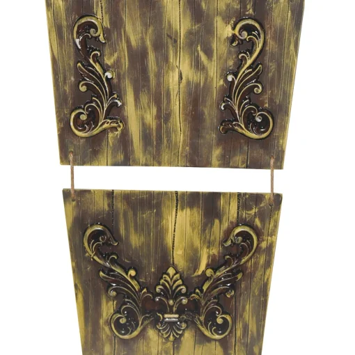 Party City Hanging Props|Hanging Coffin With Animated Skull, 5Ft - Halloween Decoration