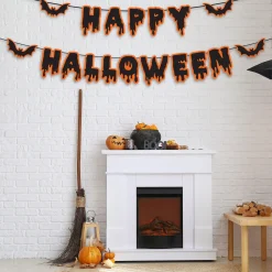 Party City Decorations|Happy Halloween Cardstock Banners, 2Ct