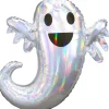 Party City Balloons|Iridescent Friendly Ghost Foil Balloon, 25In X 28In - Halloween