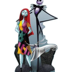 Party City Standing Props|Jack Skellington & Sally Cardboard Cutout, 6Ft - The Nightmare Before Christmas