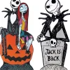 Party City The Nightmare Before Christmas|Jack Skellington Or Jack & Sally Mdf Sign, 30In - Disney The Nightmare Before Christmas