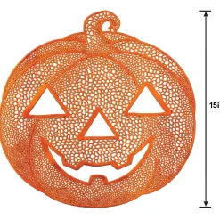 Party City Spooky Friends|Jack-O'-Lantern Vinyl Placemat, 15In