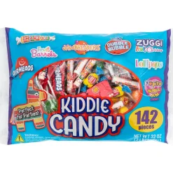 Airheads,Dubble Bubble,Smarties Bulk Candy-Kiddie Candy Mix, 142Pc