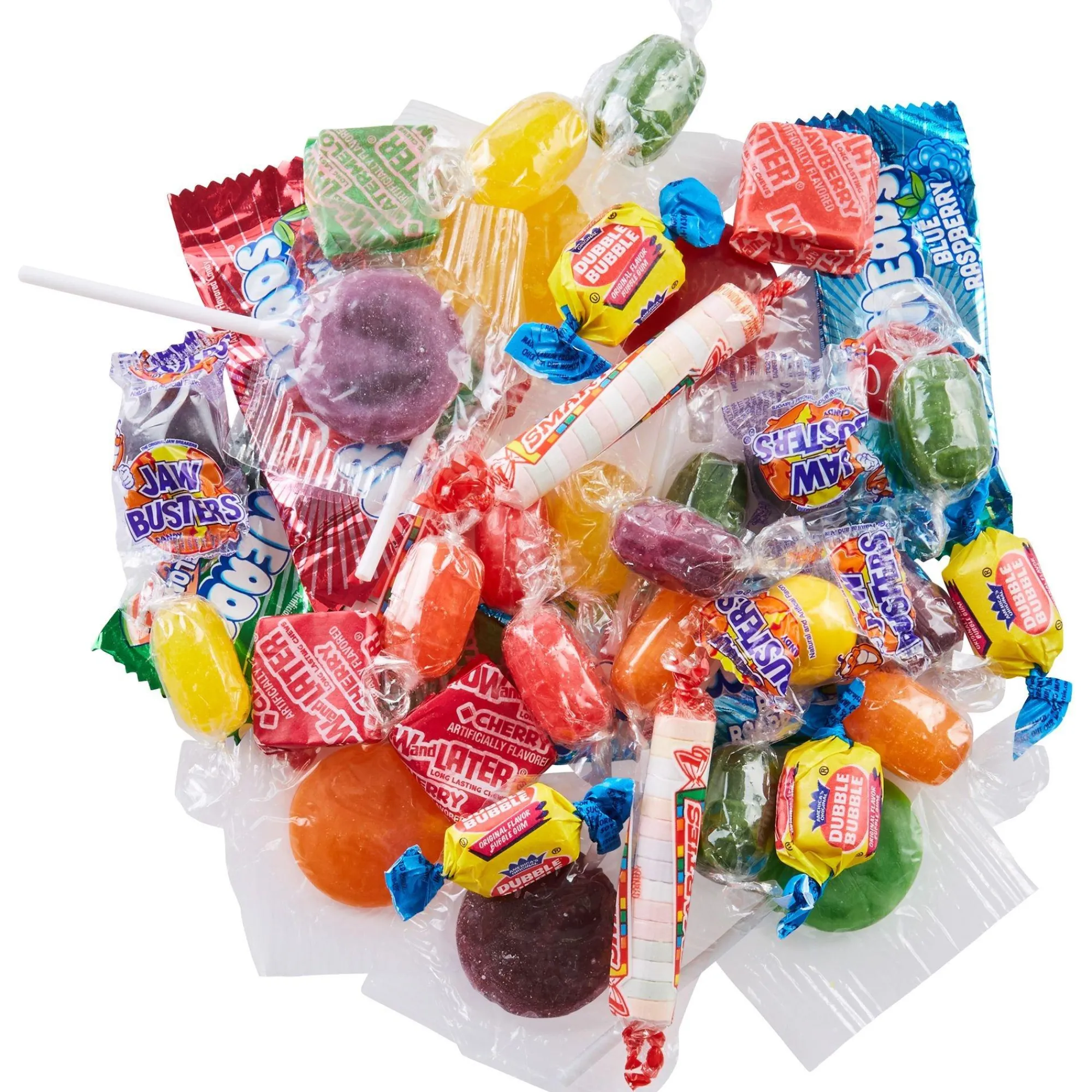 Airheads,Dubble Bubble,Smarties Bulk Candy-Kiddie Candy Mix, 142Pc