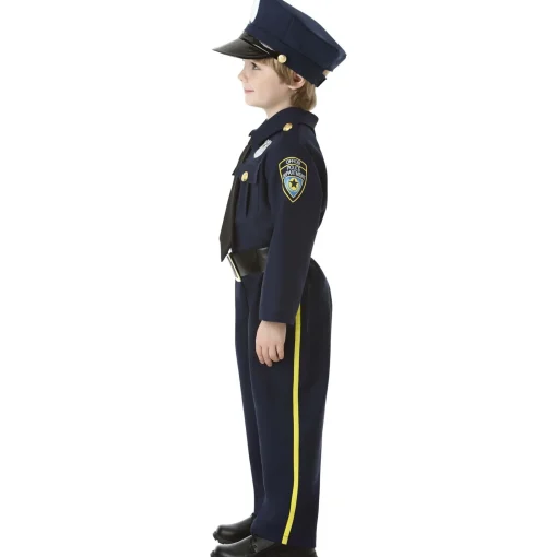 Boy Party City Career|Kids' Classic Police Officer Deluxe Costume