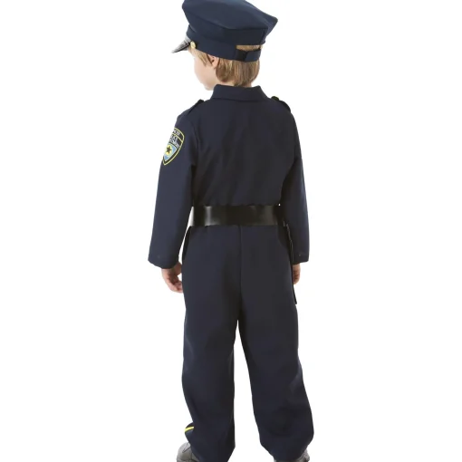 Boy Party City Career|Kids' Classic Police Officer Deluxe Costume