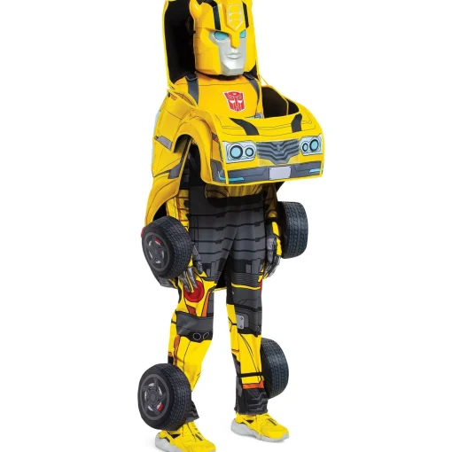 Boy Party City Superhero|Kids' Converting Bumblebee Deluxe Costume - Transformers