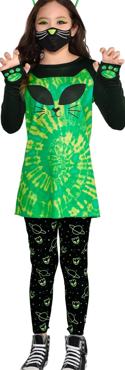 Girl Party City Animal & Bug|Kids' Cosmic Kitty Costume