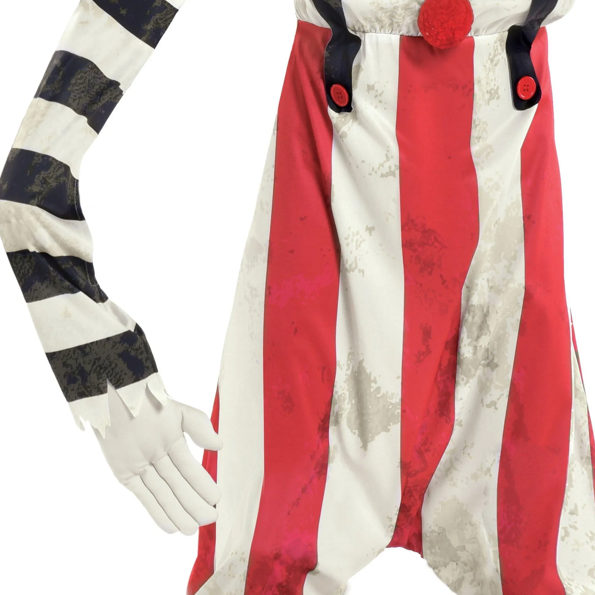 Boy Party City Scary|Kids' Creepy Long Armed Clown Illusion Costume