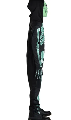 Boy Party City Scary|Kids' Glow-In-The-Dark Skeleton Costume