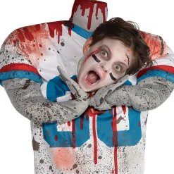 Boy Party City Scary|Kids' Headless Football Player Illusion Costume