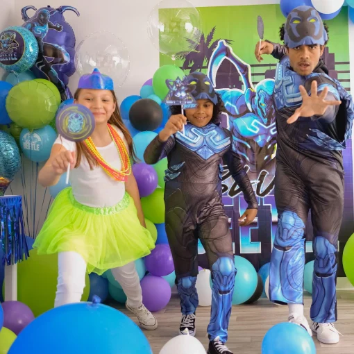 Boy Party City Superhero|Kids' Light-Up Blue Beetle Costume - Blue Beetle Movie