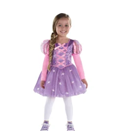 Girl Party City Disney Princess|Kids' Light-Up Rapunzel Costume - Disney Tangled
