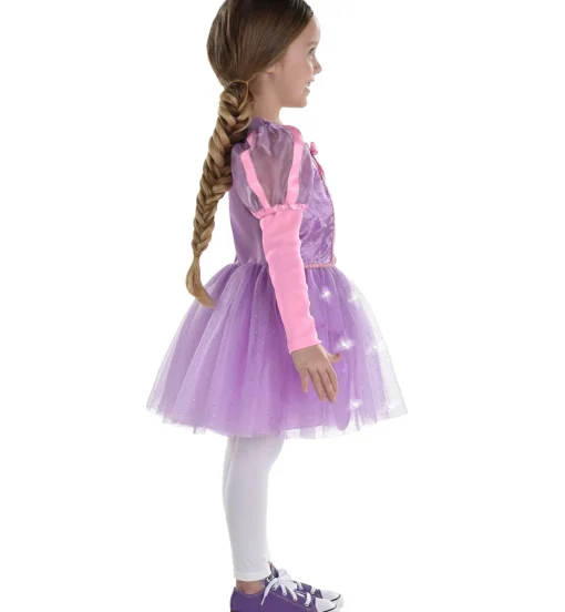 Party City Disney Princess|Kids' Light-Up Rapunzel Costume - Disney Tangled