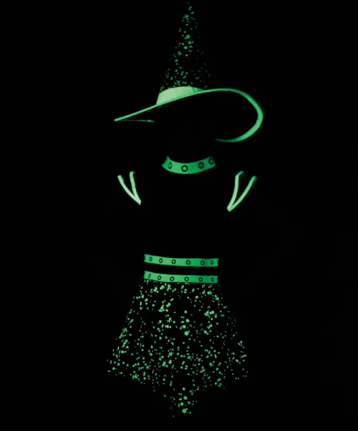 Girl Party City Witch|Kids' Midnight Witch Glow-In-The-Dark Costume