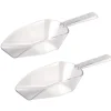 Party City Candy Buffet By Color-Large Clear Premium Plastic Scoops, 2Ct