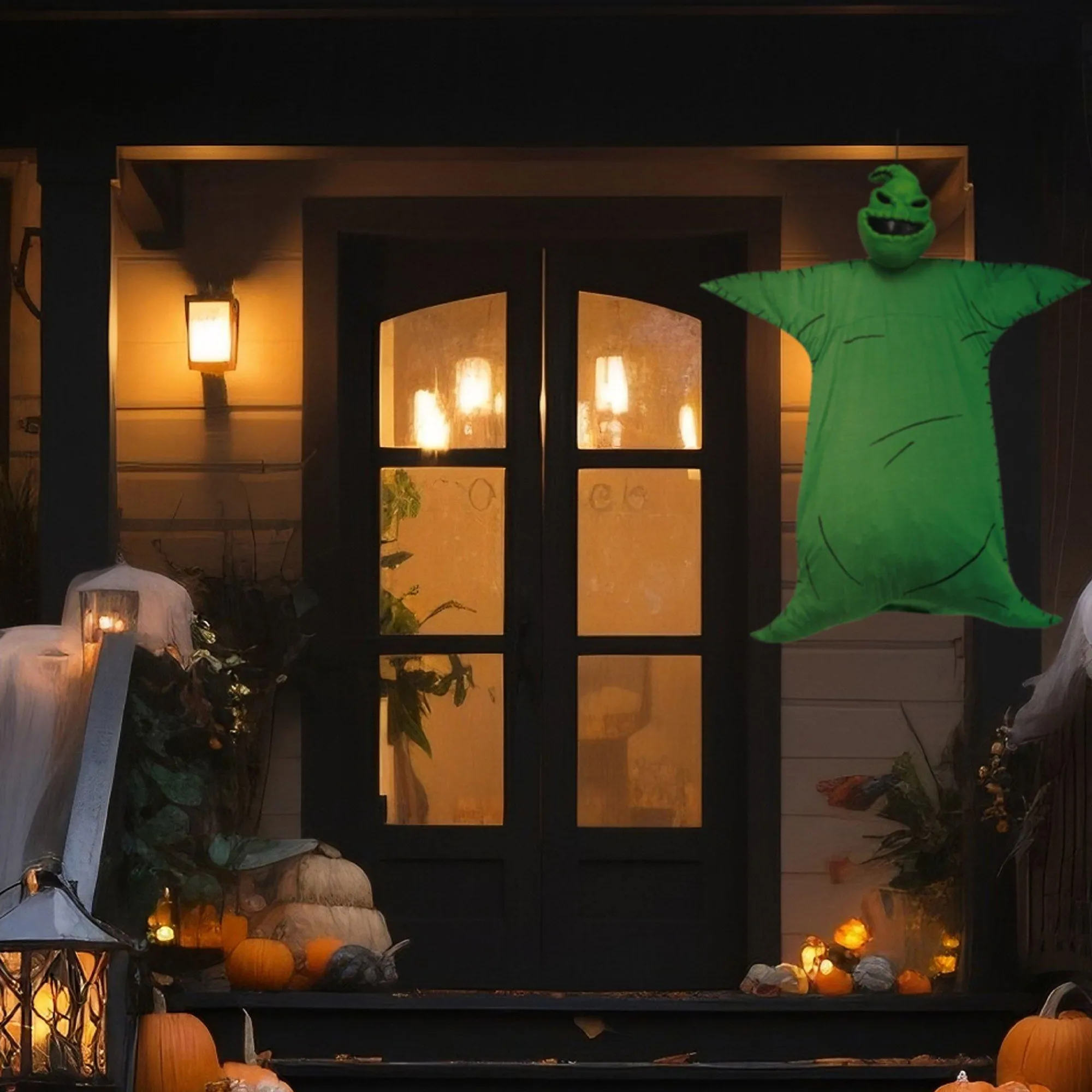 Party City Hanging Props|Life-Size Oogie Boogie, 47.5In X 52In - The Nightmare Before Christmas