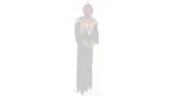 Party City Hanging Props|Light-Up & Talking Jack-O'-Lantern Ghoul Hanging Decoration, 6Ft