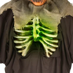 Party City Hanging Props|Light-Up & Talking Jack-O'-Lantern Ghoul Hanging Decoration, 6Ft