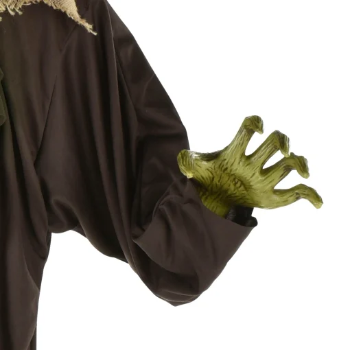 Party City Hanging Props|Light-Up & Talking Jack-O'-Lantern Ghoul Hanging Decoration, 6Ft