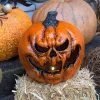 Party City Table Décor & Centerpieces|Light-Up Evil Pumpkin