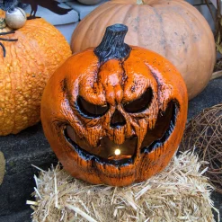Party City Table Décor & Centerpieces|Light-Up Evil Pumpkin