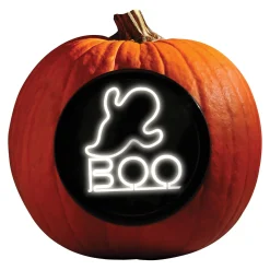 Party City Pumpkin Carving Kits|Light-Up Neon Ghost Pumpkin Carving Kit