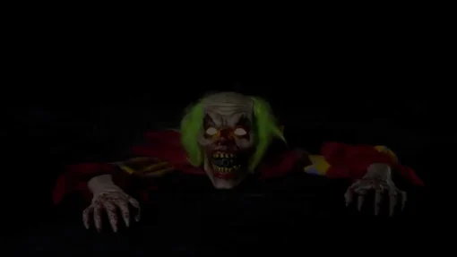 Party City Fog Machines & Fog Juice|Light-Up Zombie Clown With Fog Effect, 25In